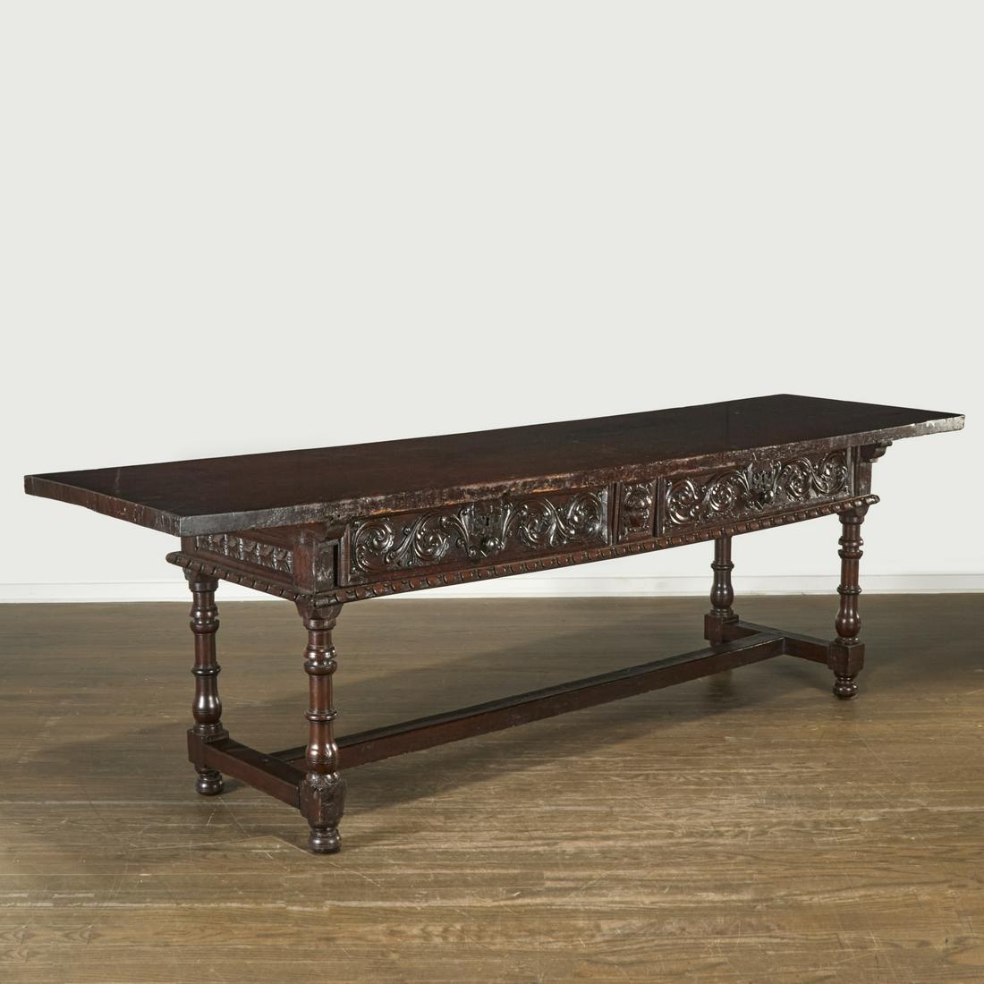 Nice Continental Baroque refectory table (1 of 6)