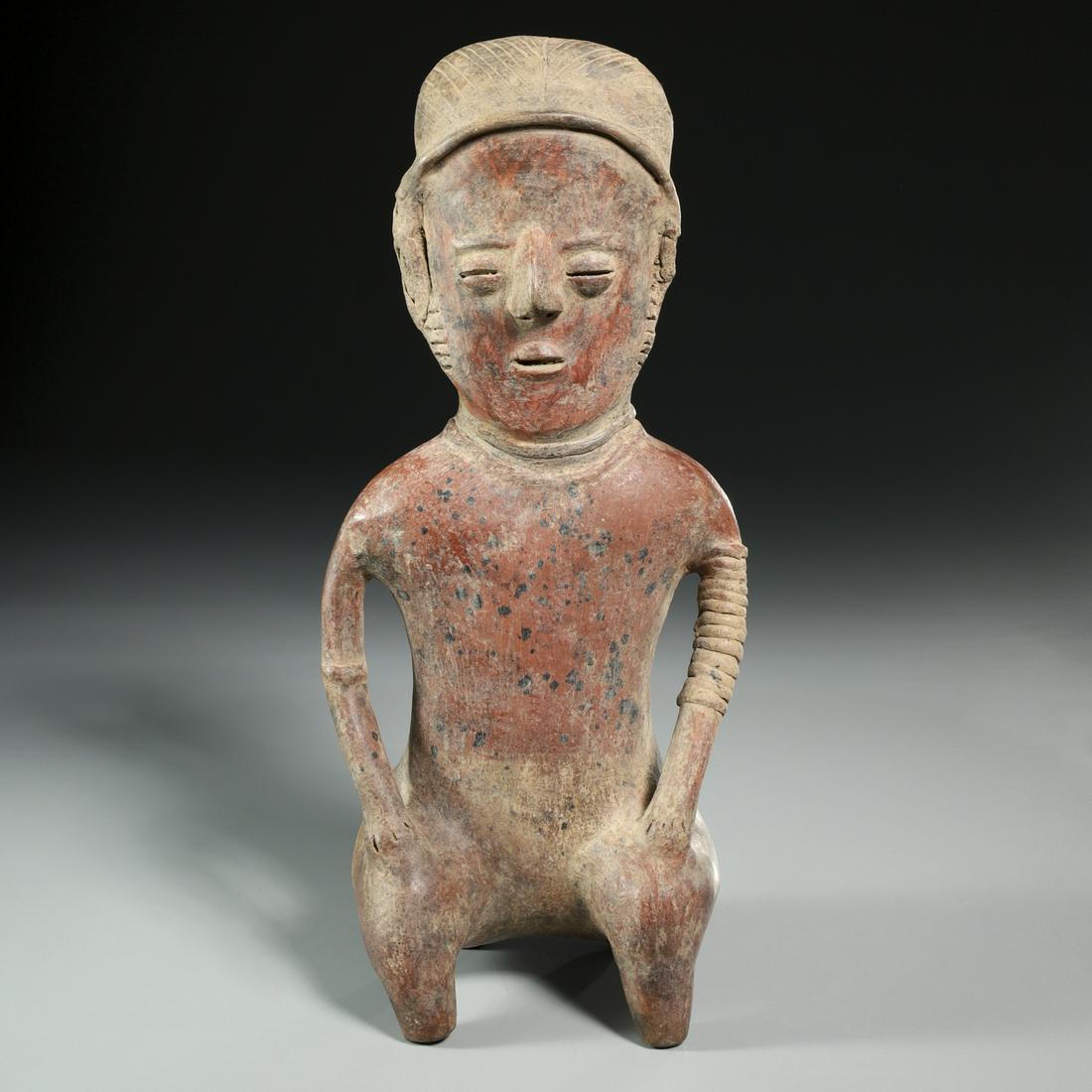 Pre-Columbian Nayarit terracotta figure (1 of 6)