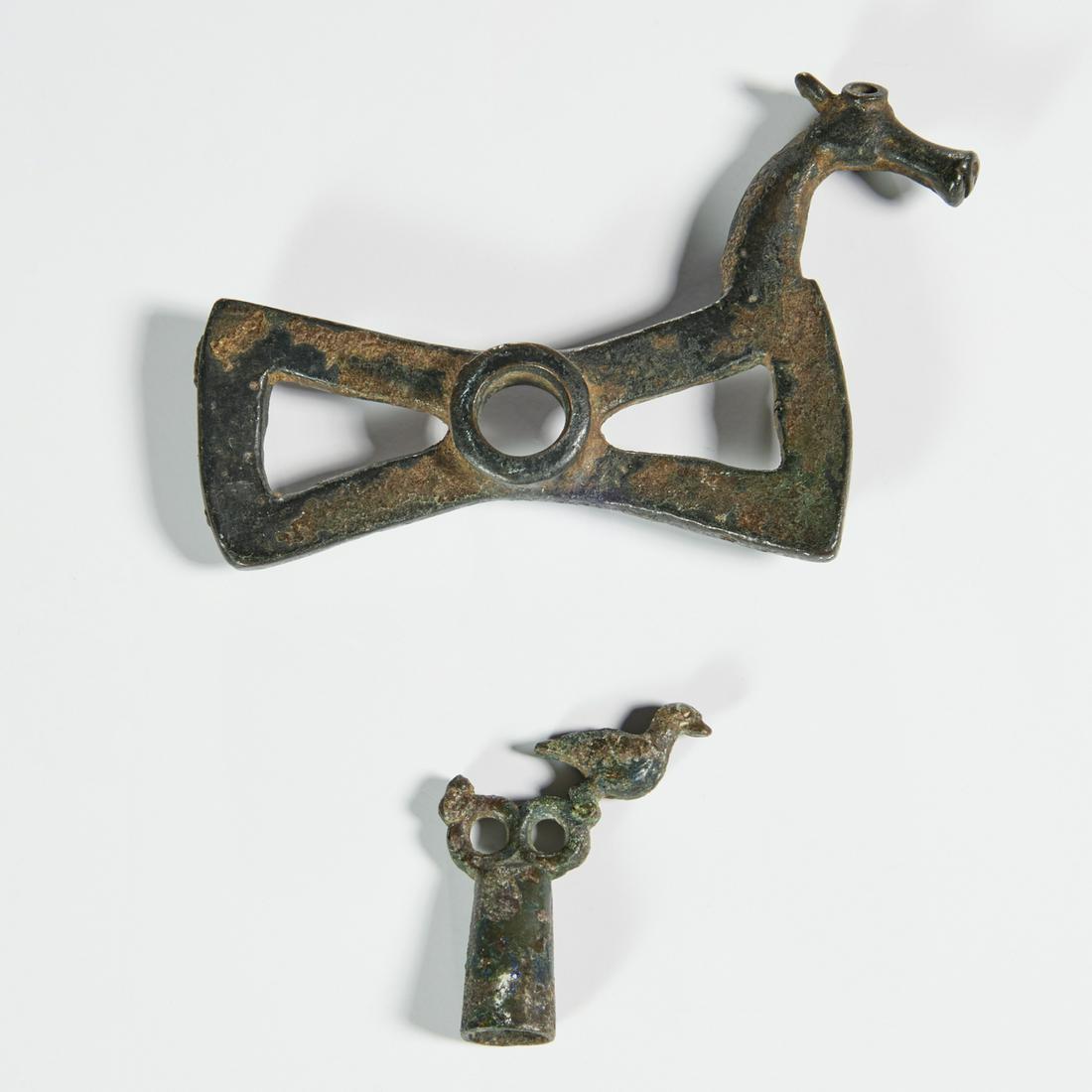 Luristan bronze horse bit (1 of 5)