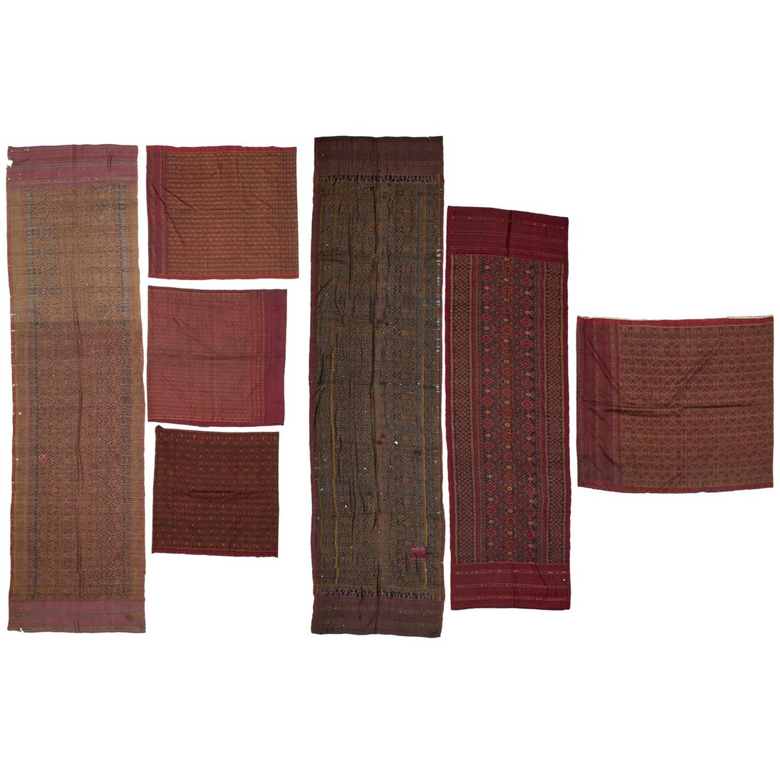 (7) vintage Southeast Asian silk and Ikat textiles (1 of 6)