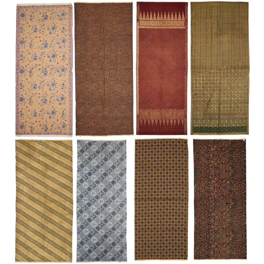 (8) vintage Indonesian Batik textiles (1 of 11)