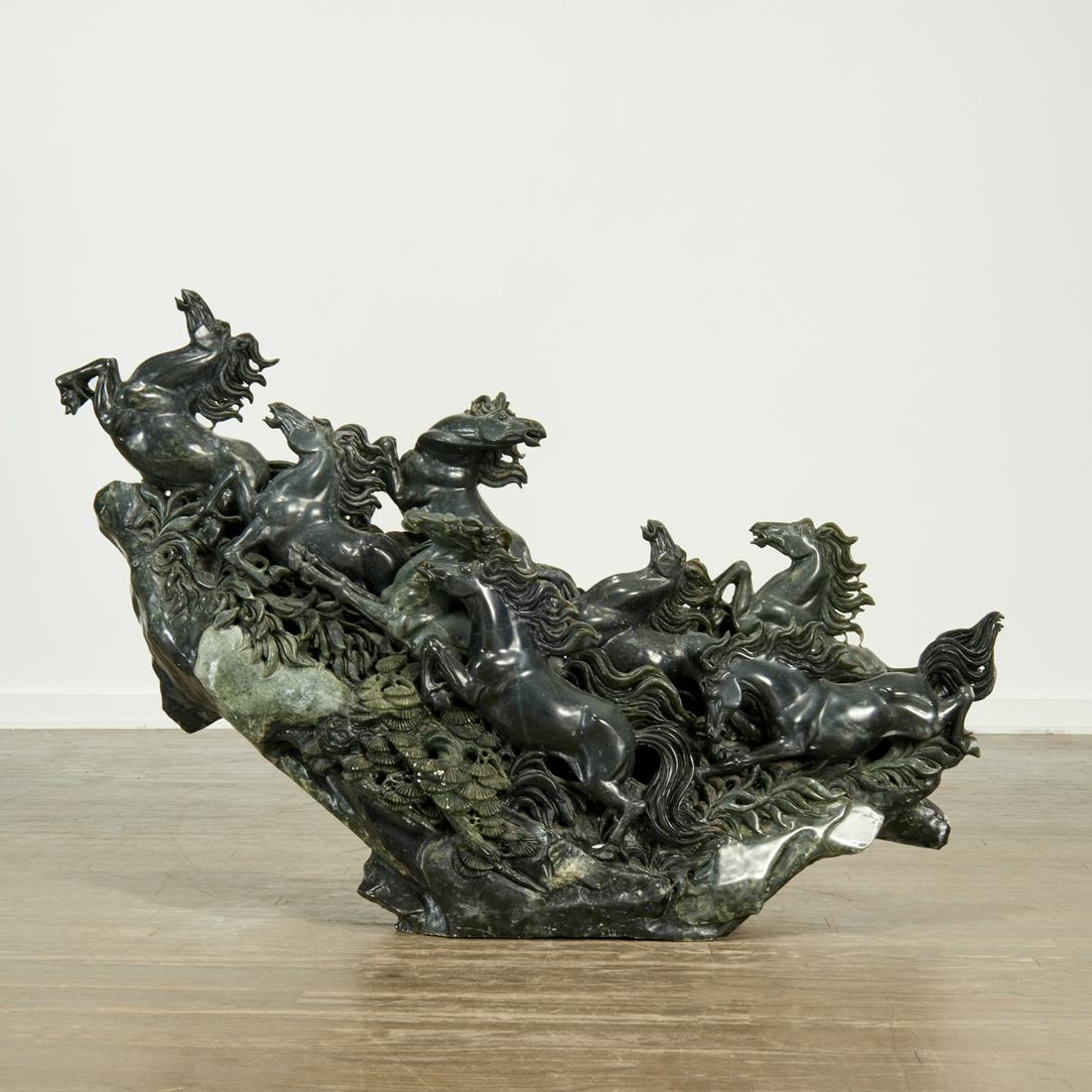 Monumental Contemporary Chinese hardstone carving (1 of 9)