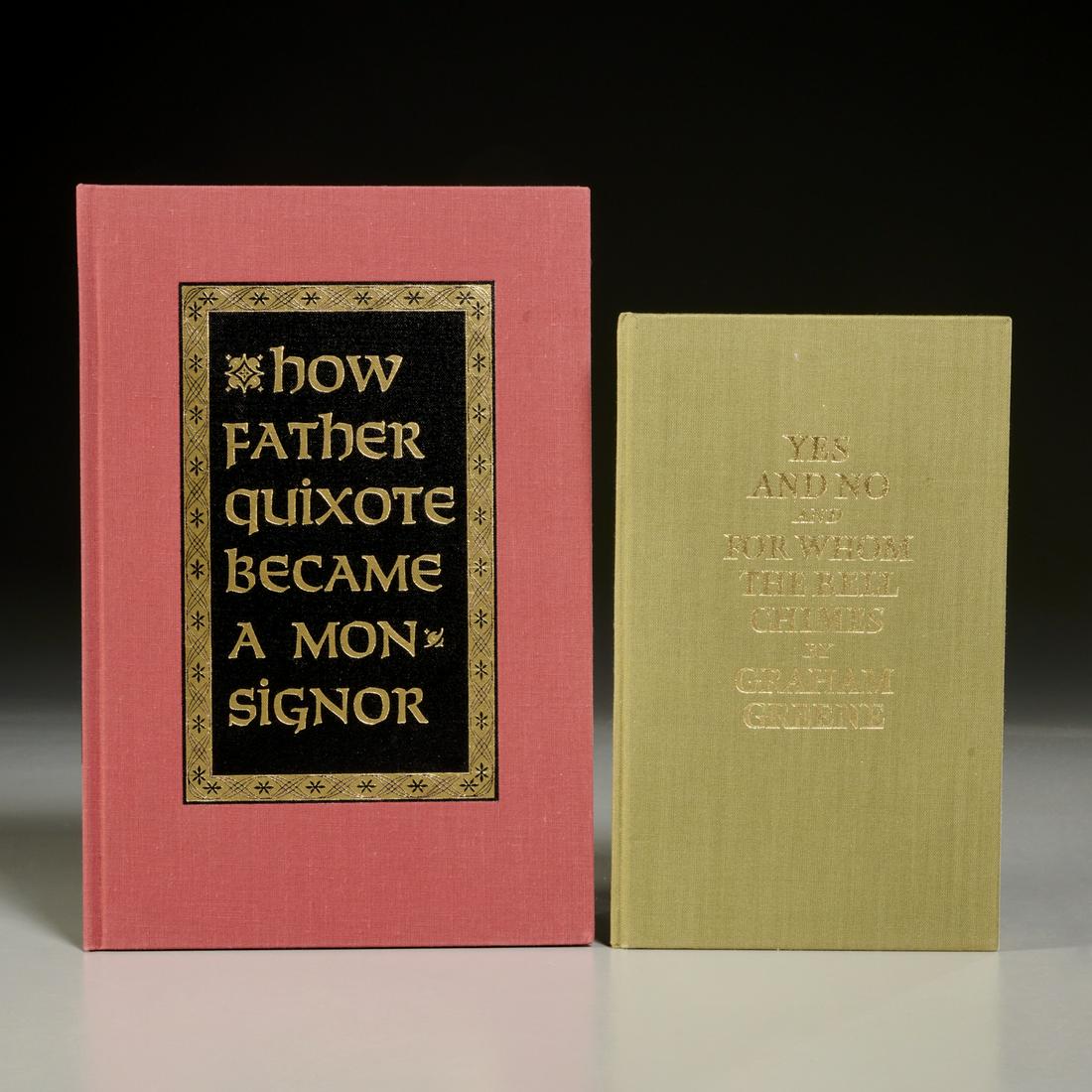 Graham Greene, (2) signed, ltd eds. (1 of 5)