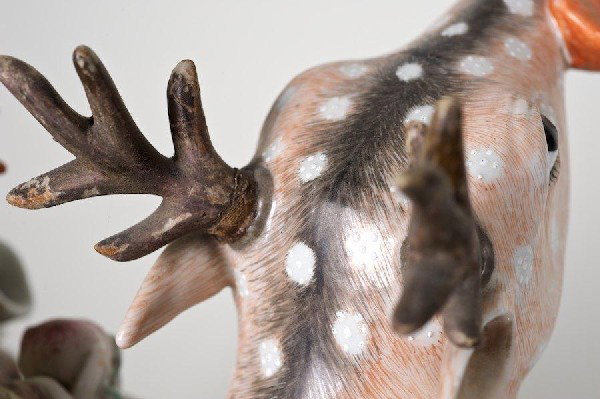 Antique Chinese porcelain figure of an immortal o - 5
