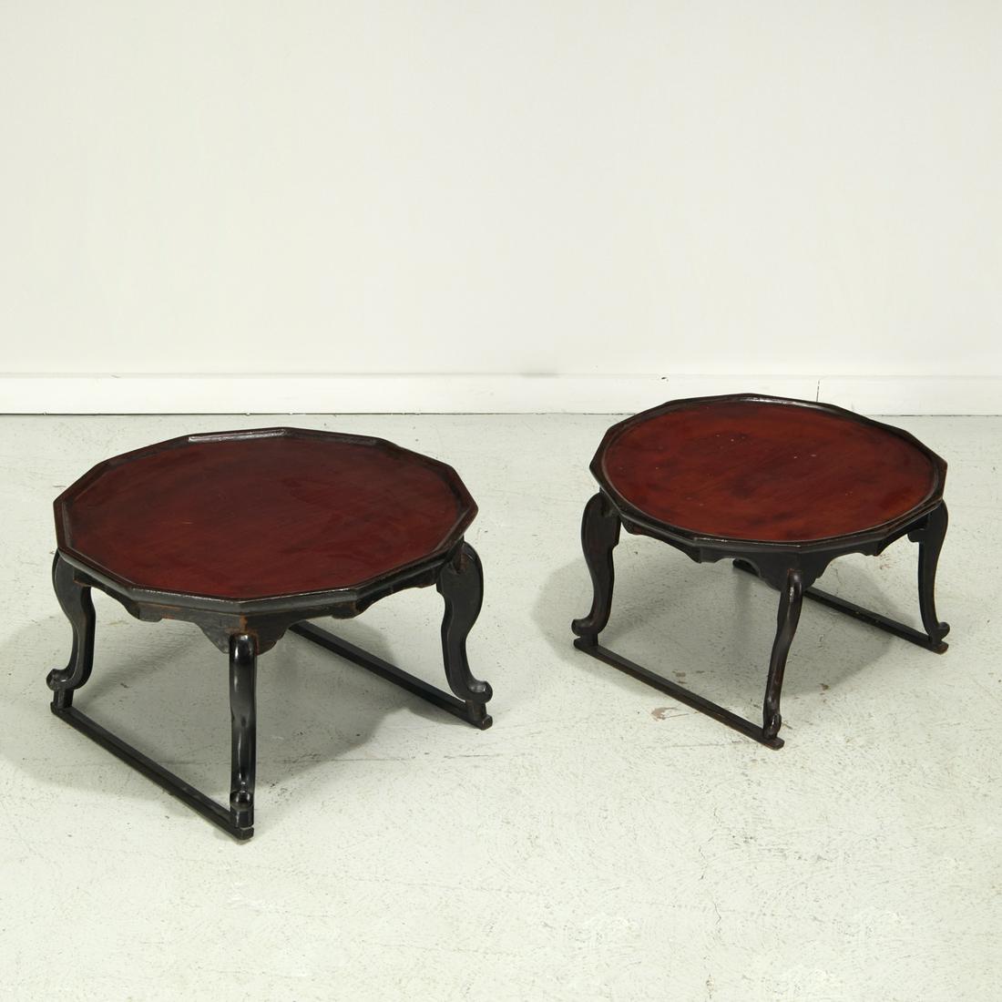Pair antique Korean Soban tables (1 of 6)