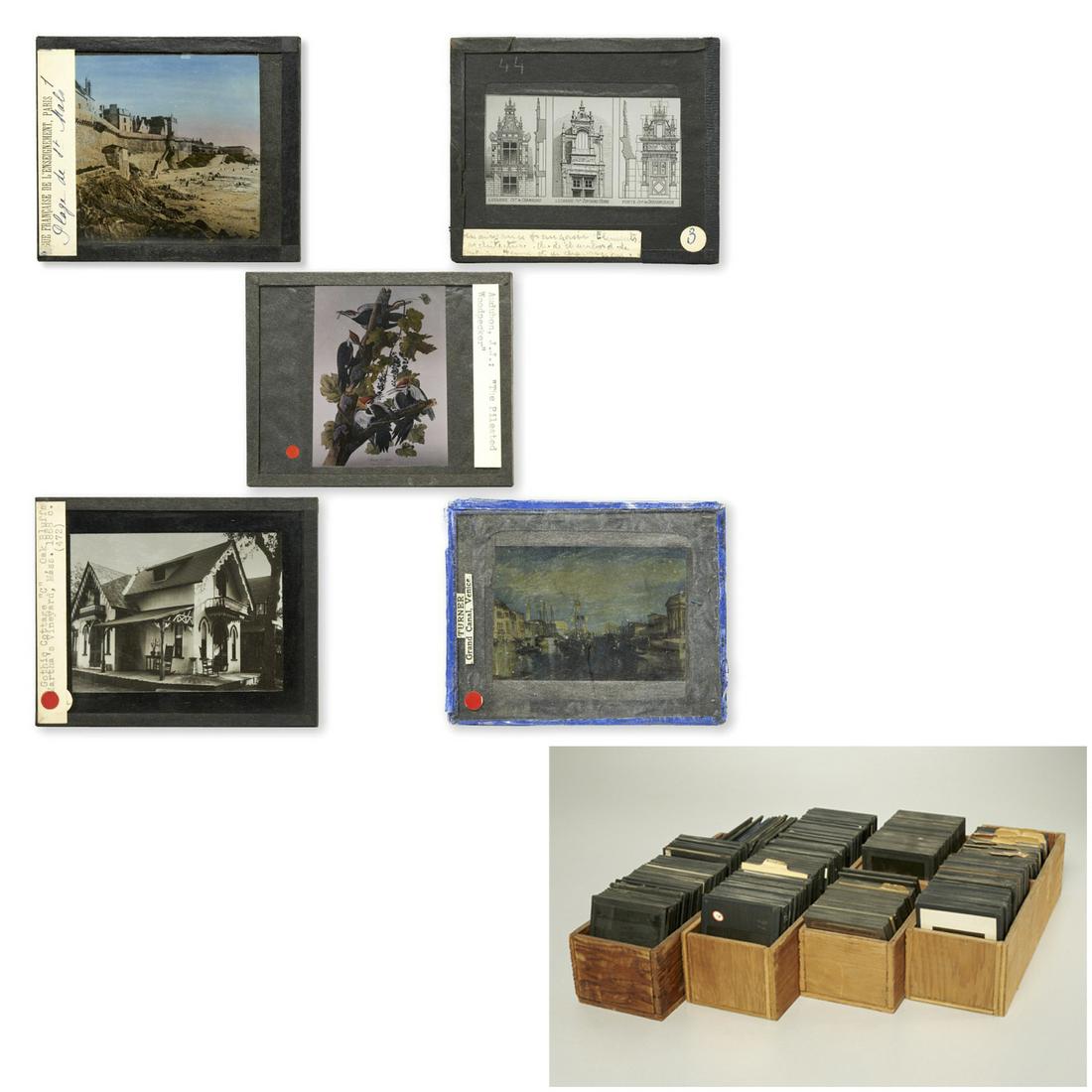 Large collection glass magic lantern slides (1 of 11)