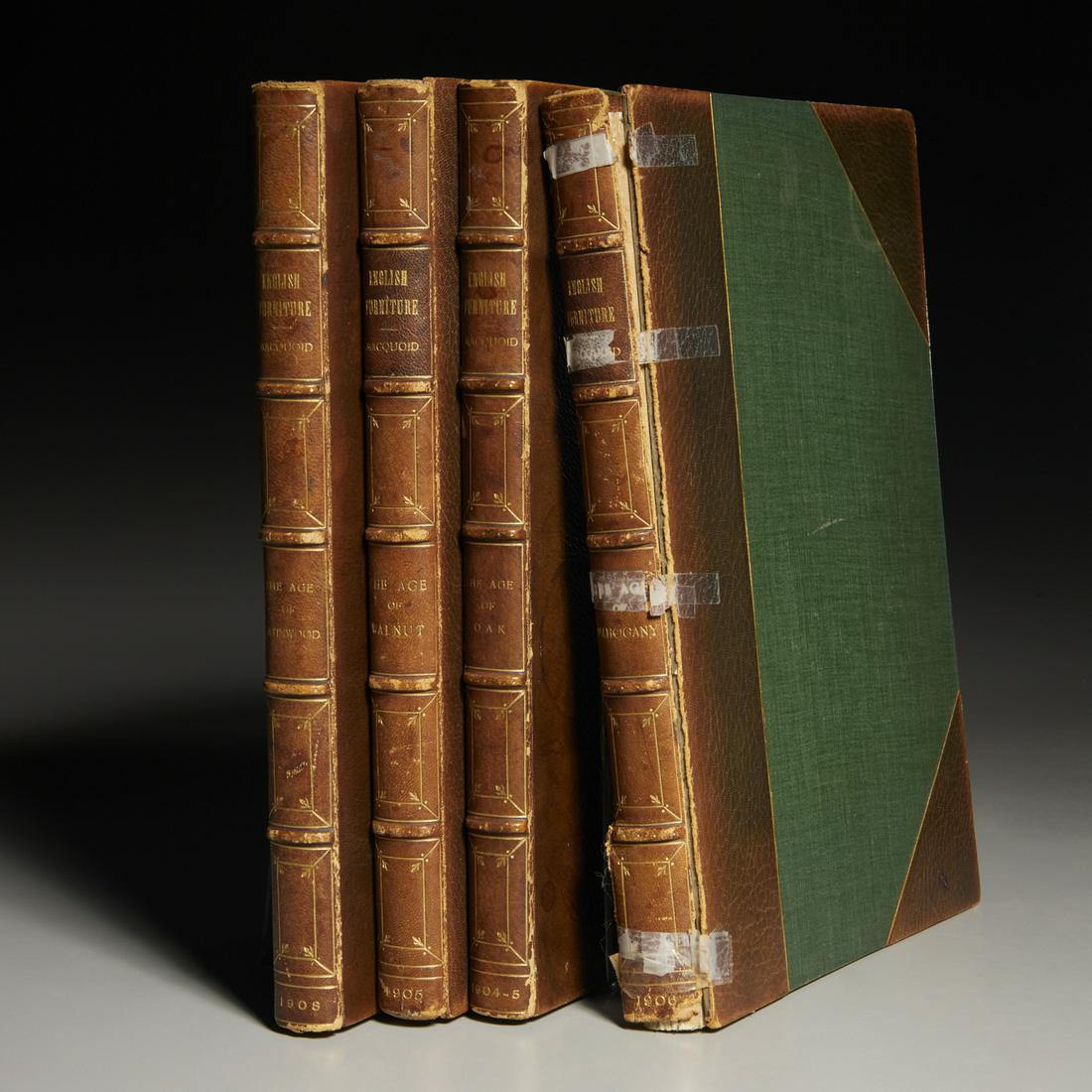 MacQuoid, A History of English Furniture, (4) vols (1 of 6)