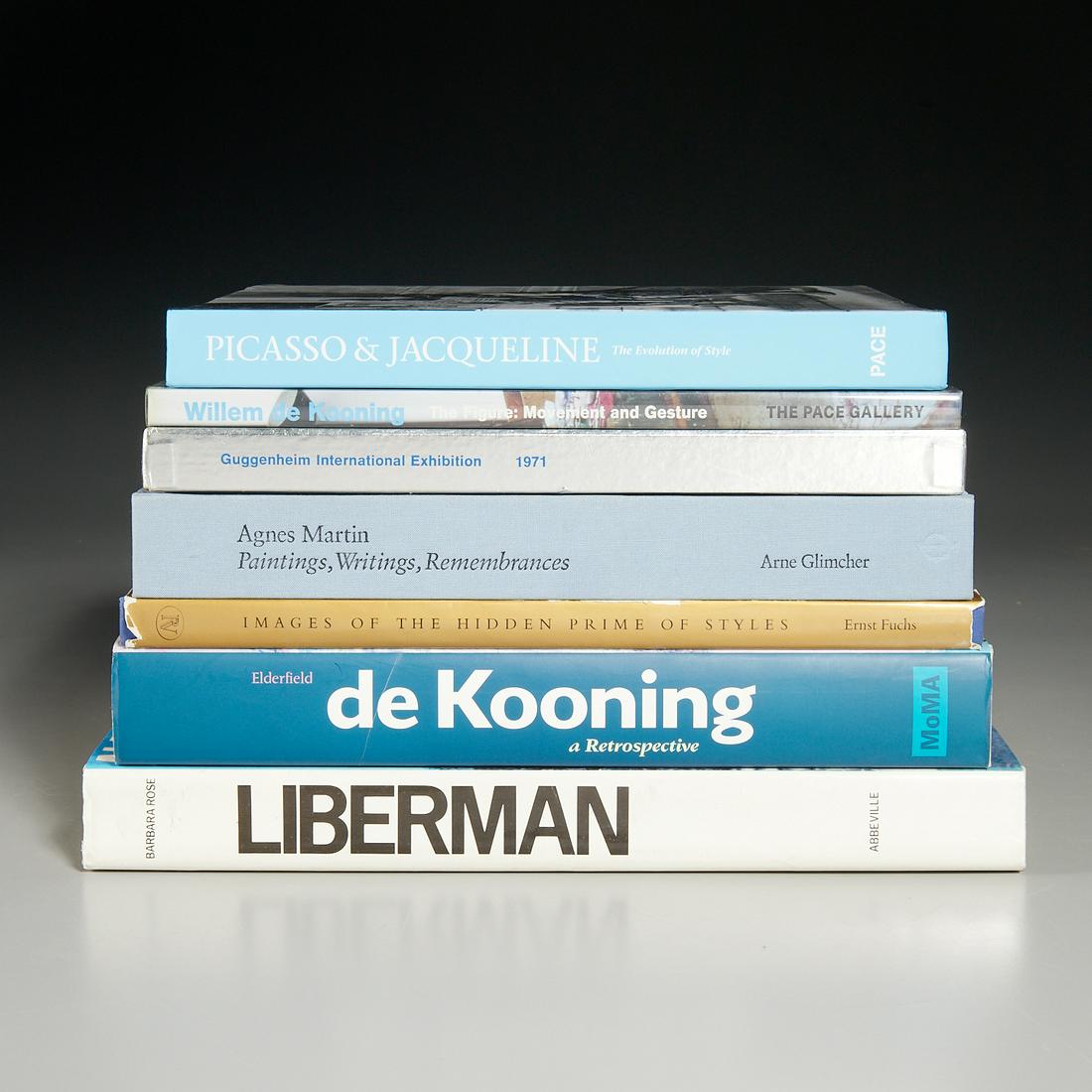 (7) Vols. Art and Artists, some signed (1 of 12)