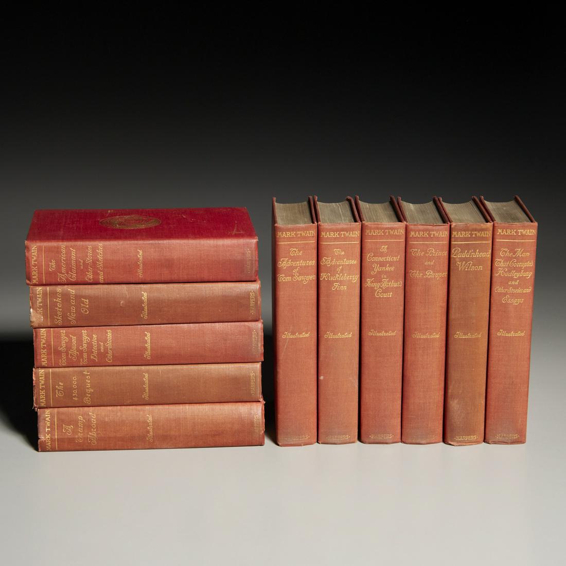 Mark Twain, Uniform Illustrated Edition (11) vols. (1 of 5)