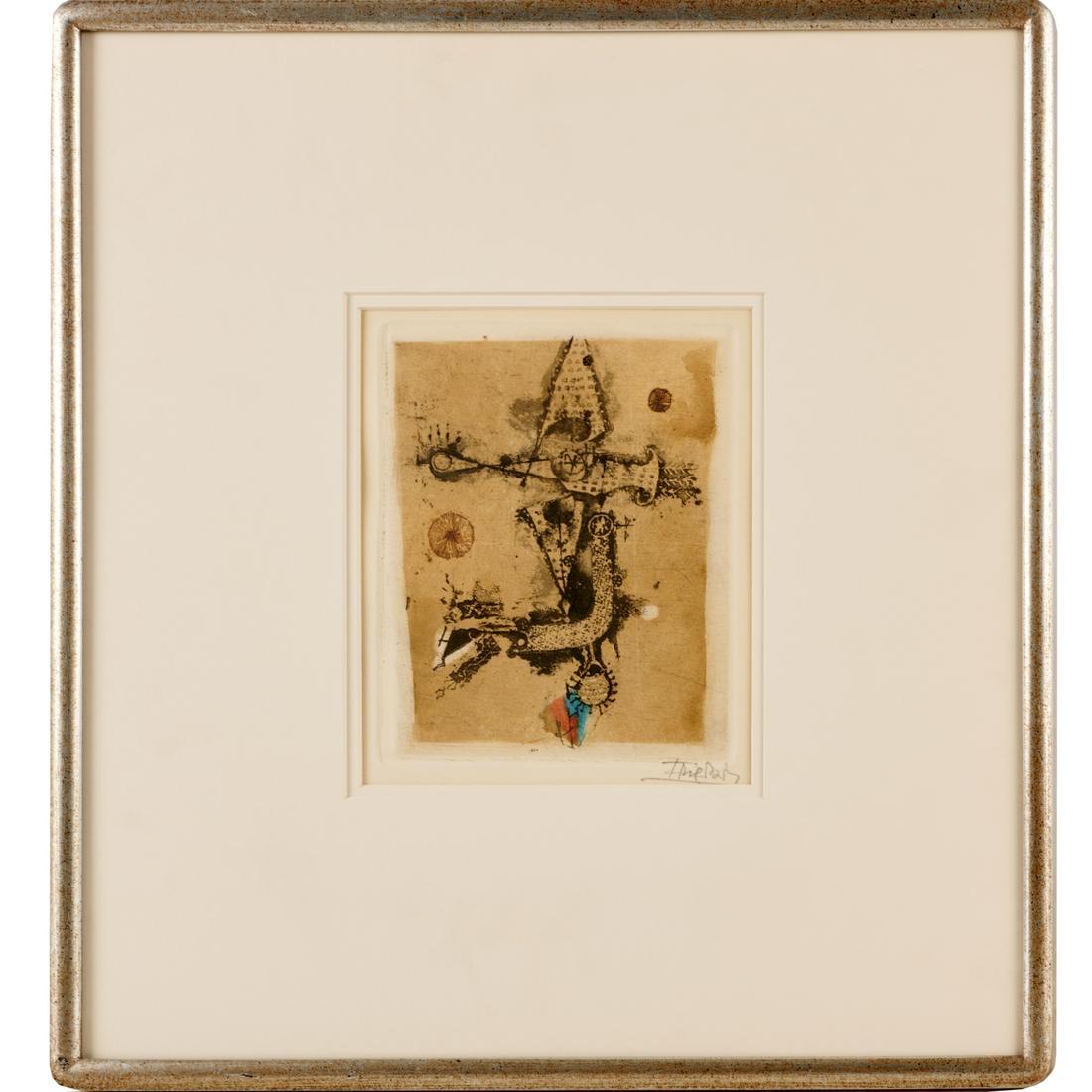 Johnny Friedlaender, aquatint etching (1 of 6)