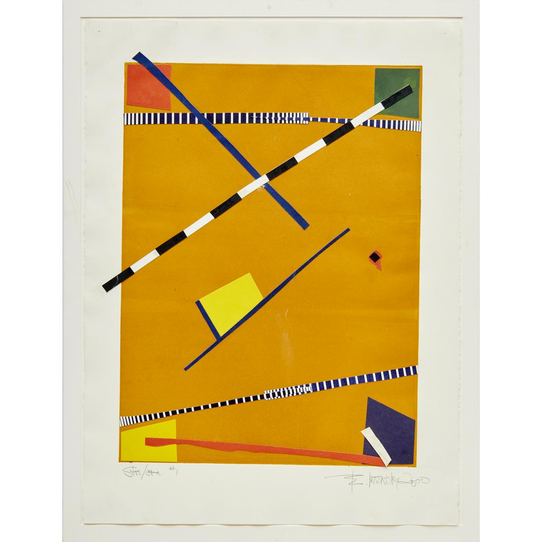 Edward Meneeley, collage, 2000 (1 of 8)