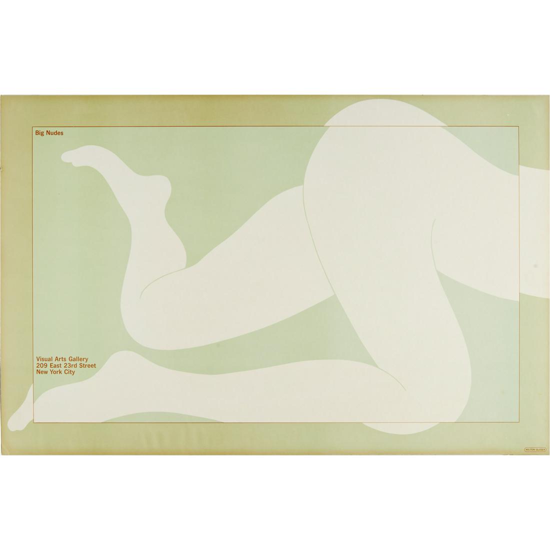 Milton Glaser, lithographic poster (1 of 7)