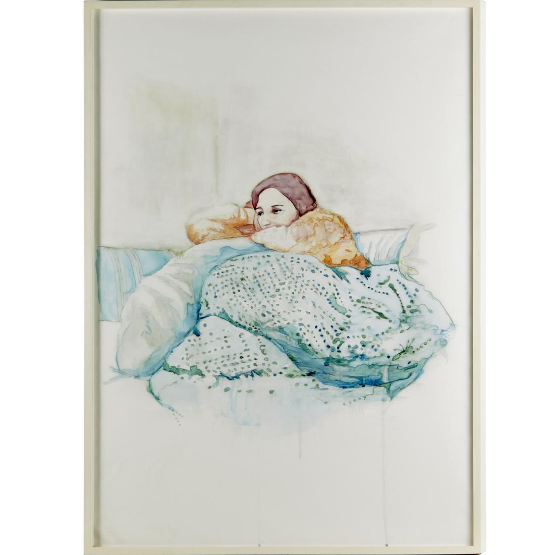 Jenny Laden, large oil on vellum, 2004 (1 of 6)