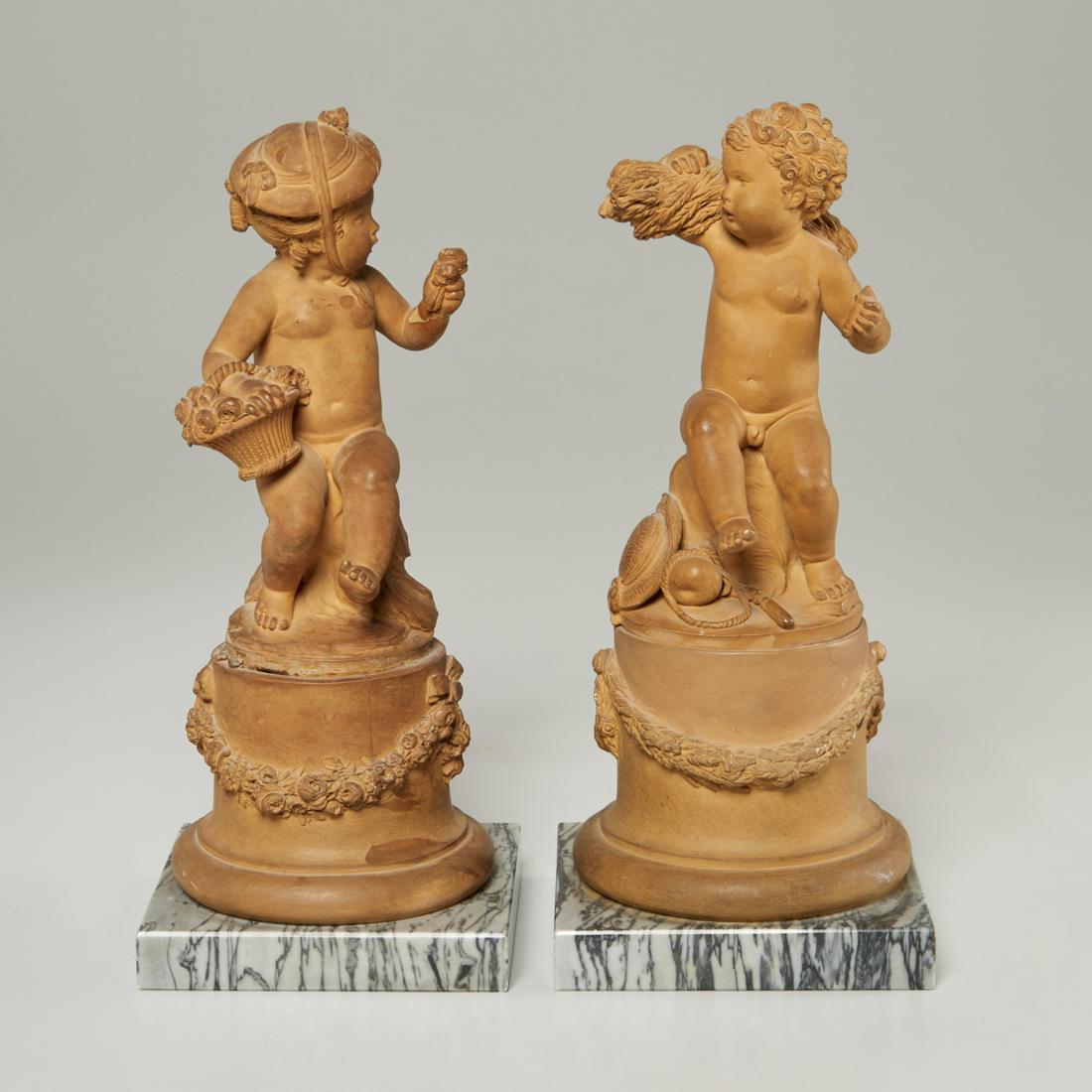 After J-F-J Leriche, allegorical figures (1 of 7)