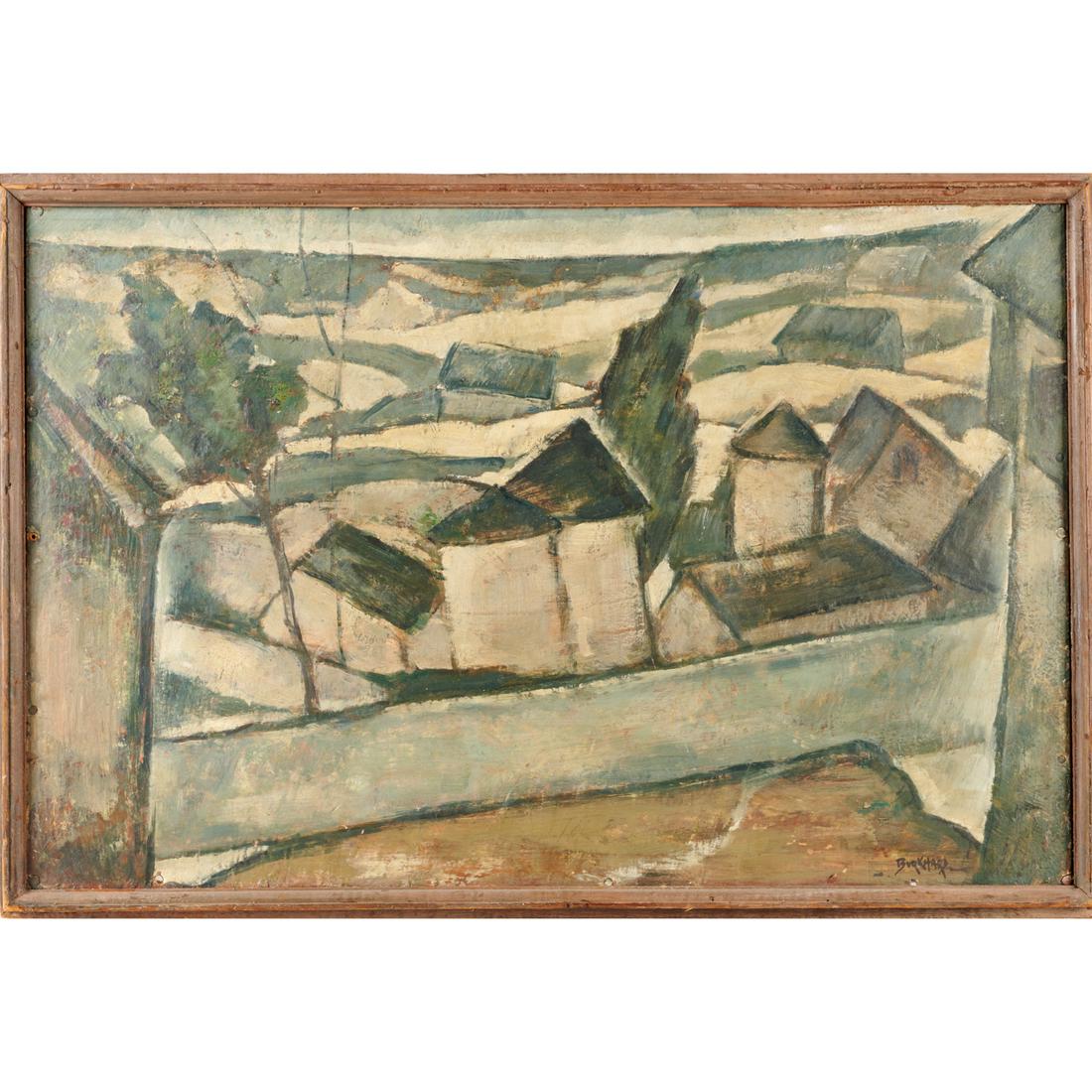 Henri Burkhard, oil on board (1 of 9)