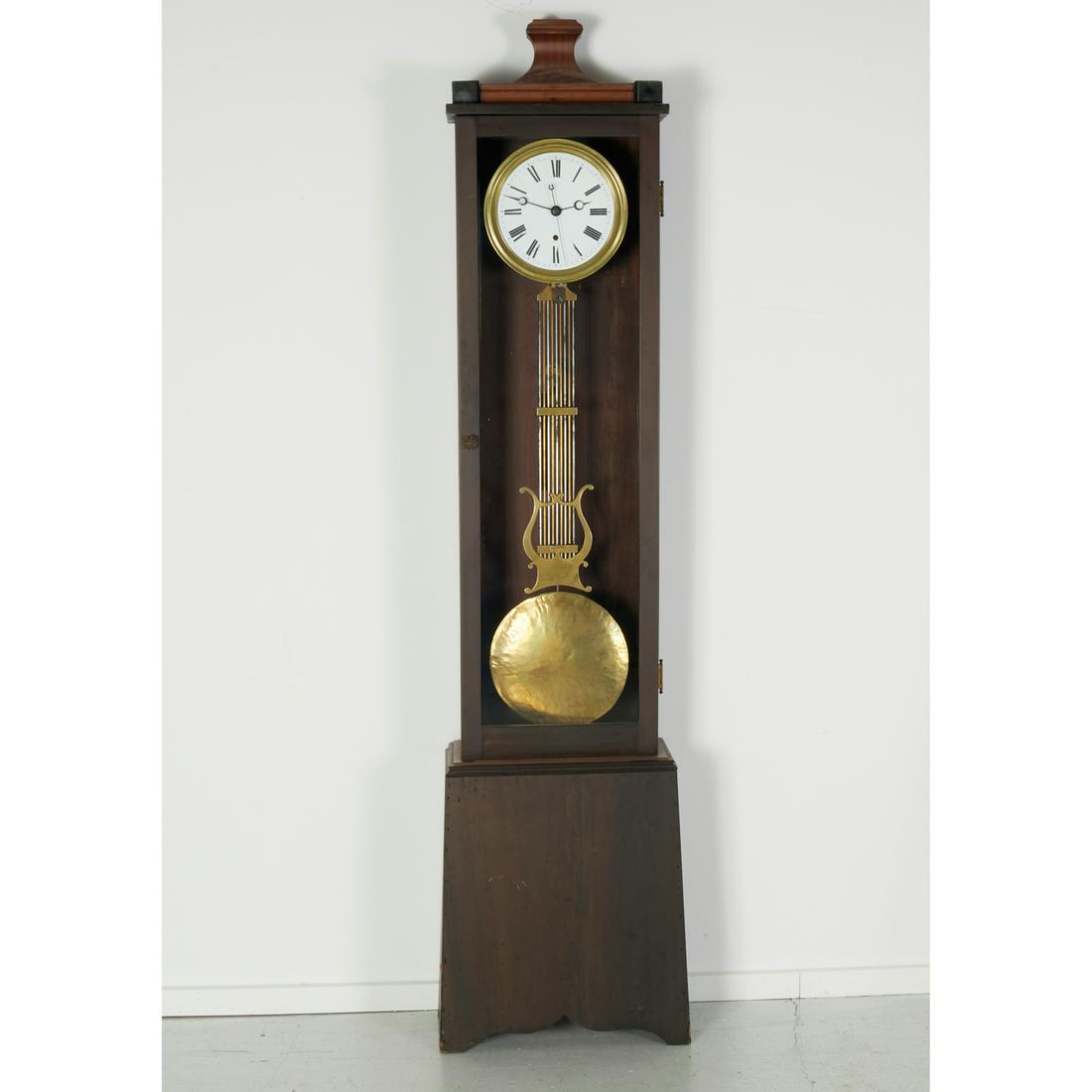 Antique Continental tall case regulator clock (1 of 9)