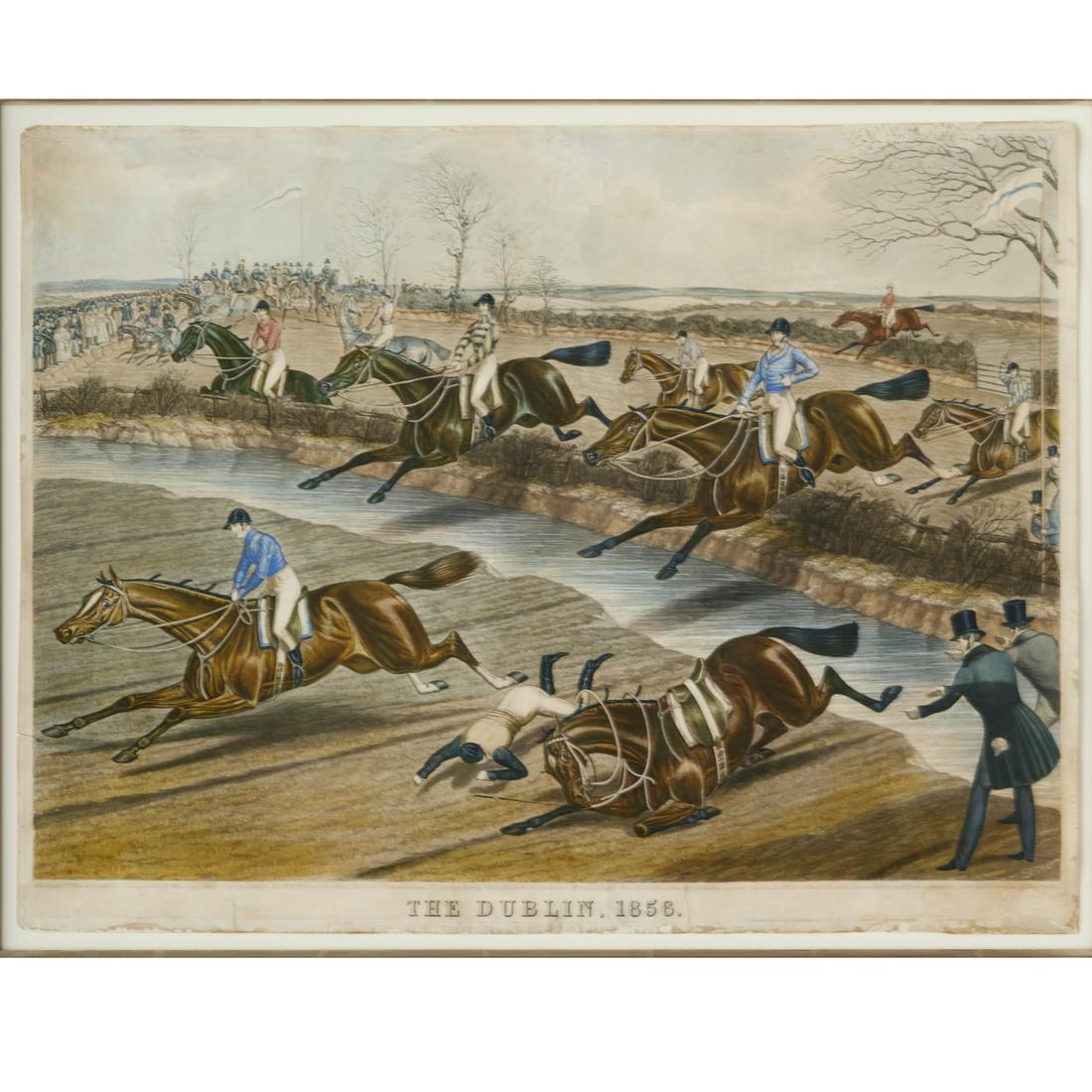 The Dublin, mezzotint engraving, 1856 (1 of 7)