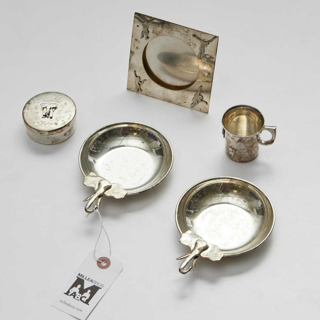 Old Newbury Crafters, sterling child's objects (1 of 8)