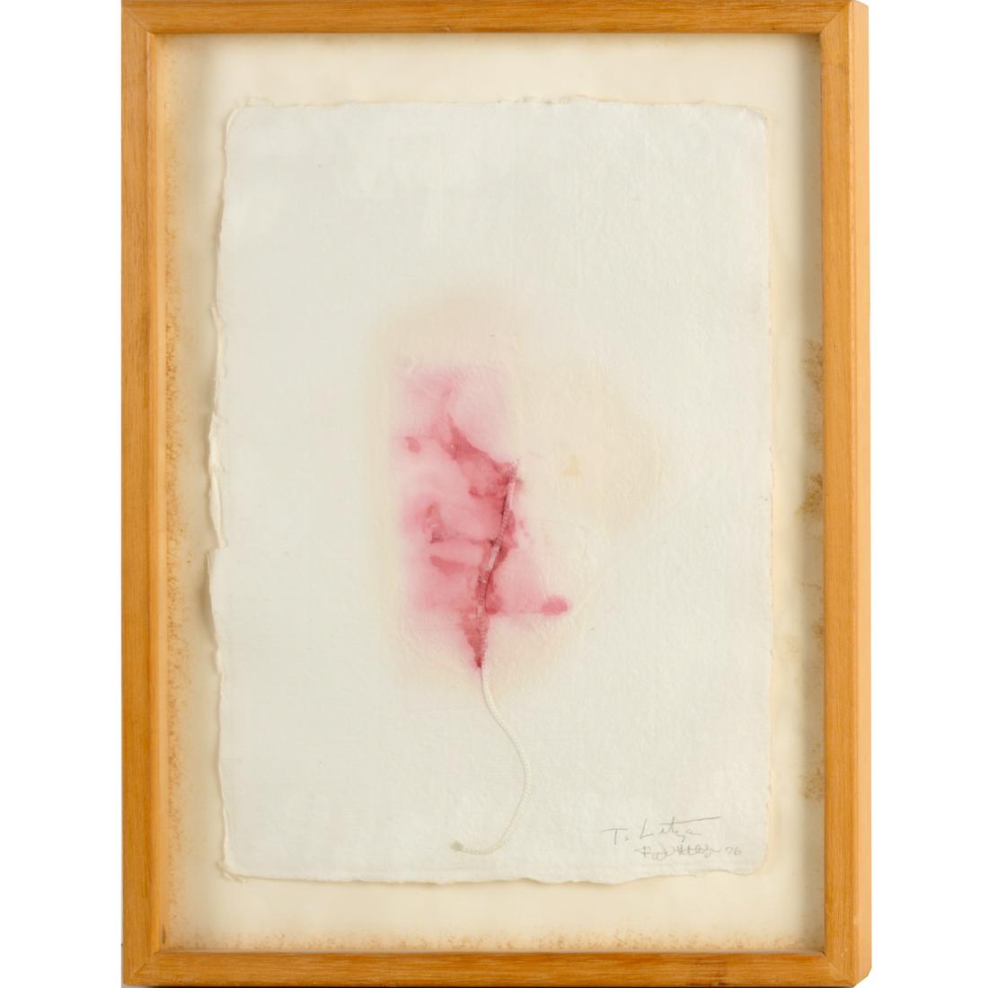 Ronald Mallory, mixed media painting, 1976 (1 of 7)