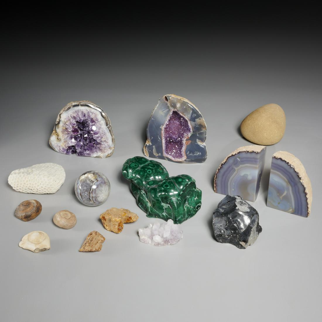 Geode and mineral specimen collection (1 of 8)