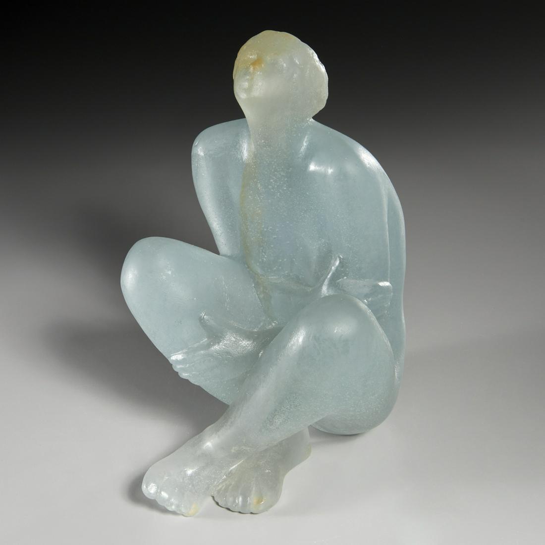 Igor Mitoraj For Daum, Pate De Verre Sculpture Igor Mitoraj For Daum, Pate De Verre Sculpture