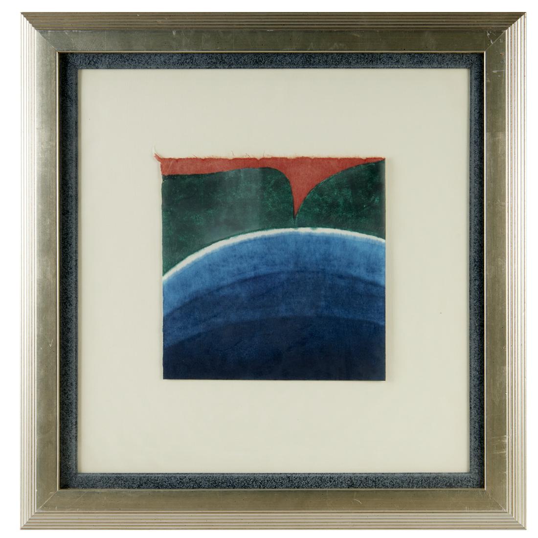 Carol Summers, color woodcut, 1977 (1 of 8)