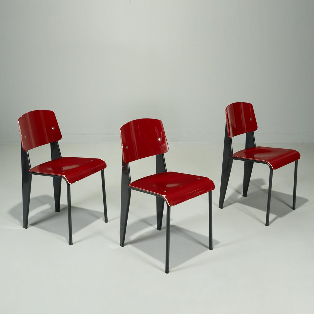 Jean Prouve, (3) Standard chairs (1 of 7)
