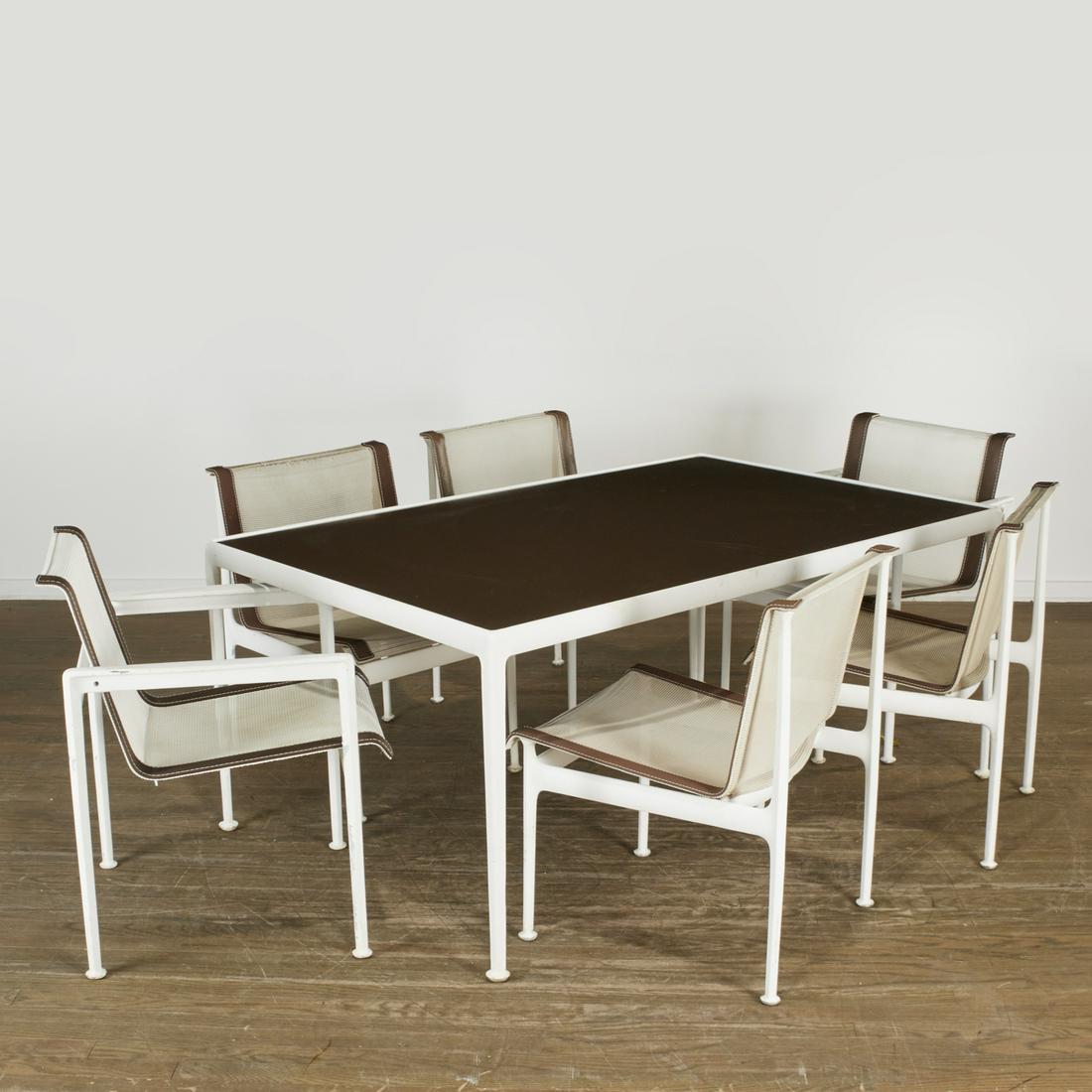 Richard Schultz, dining table and (6) chairs (1 of 12)