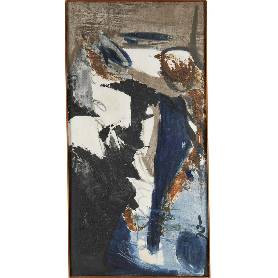 Irving Lehman (attrib), oil canvas, 1962 (1 of 10)