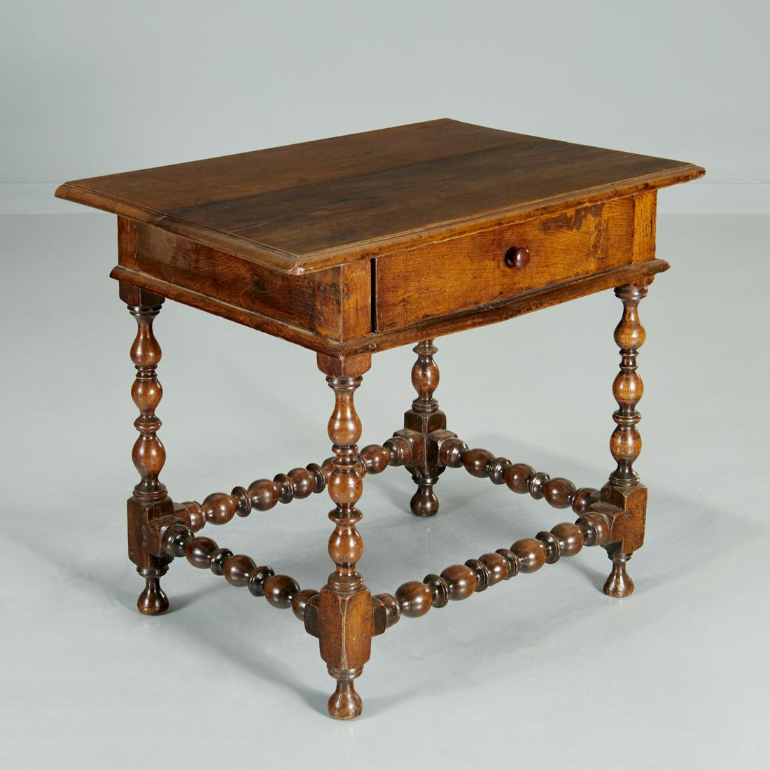 Louis XIII walnut side table (1 of 7)