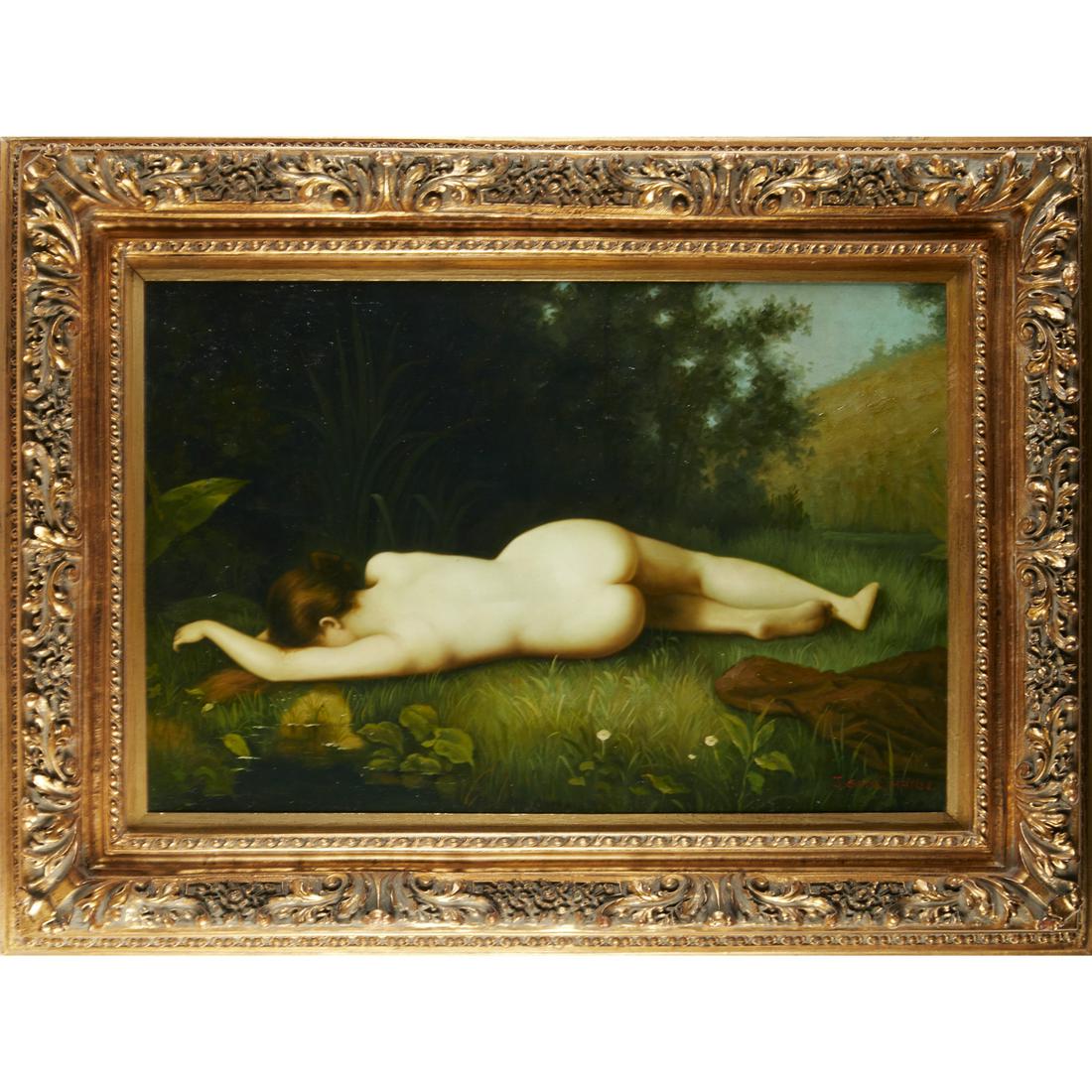 Joseth Sharn, large oil on canvas (1 of 7)