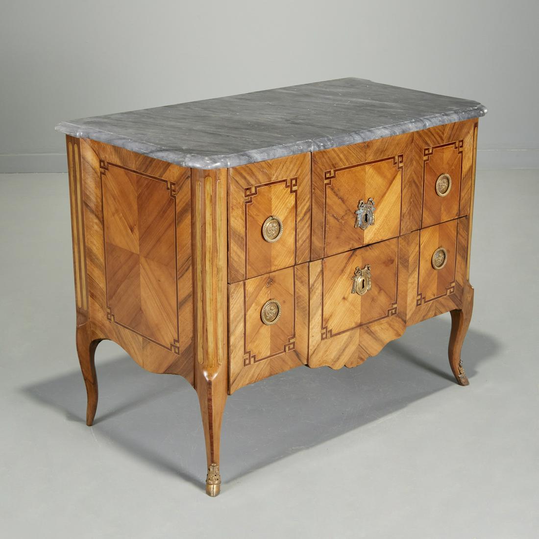 Louis XVI ormolu-mounted kingwood commode (1 of 8)