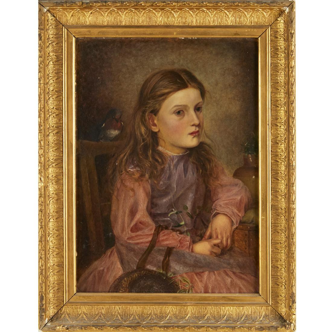 George Thomas Rope, oil on board, portrait (1 of 9)