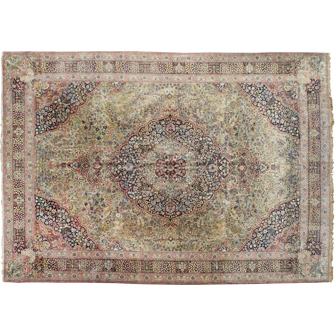 Fine Lavar Kirman carpet (1 of 7)