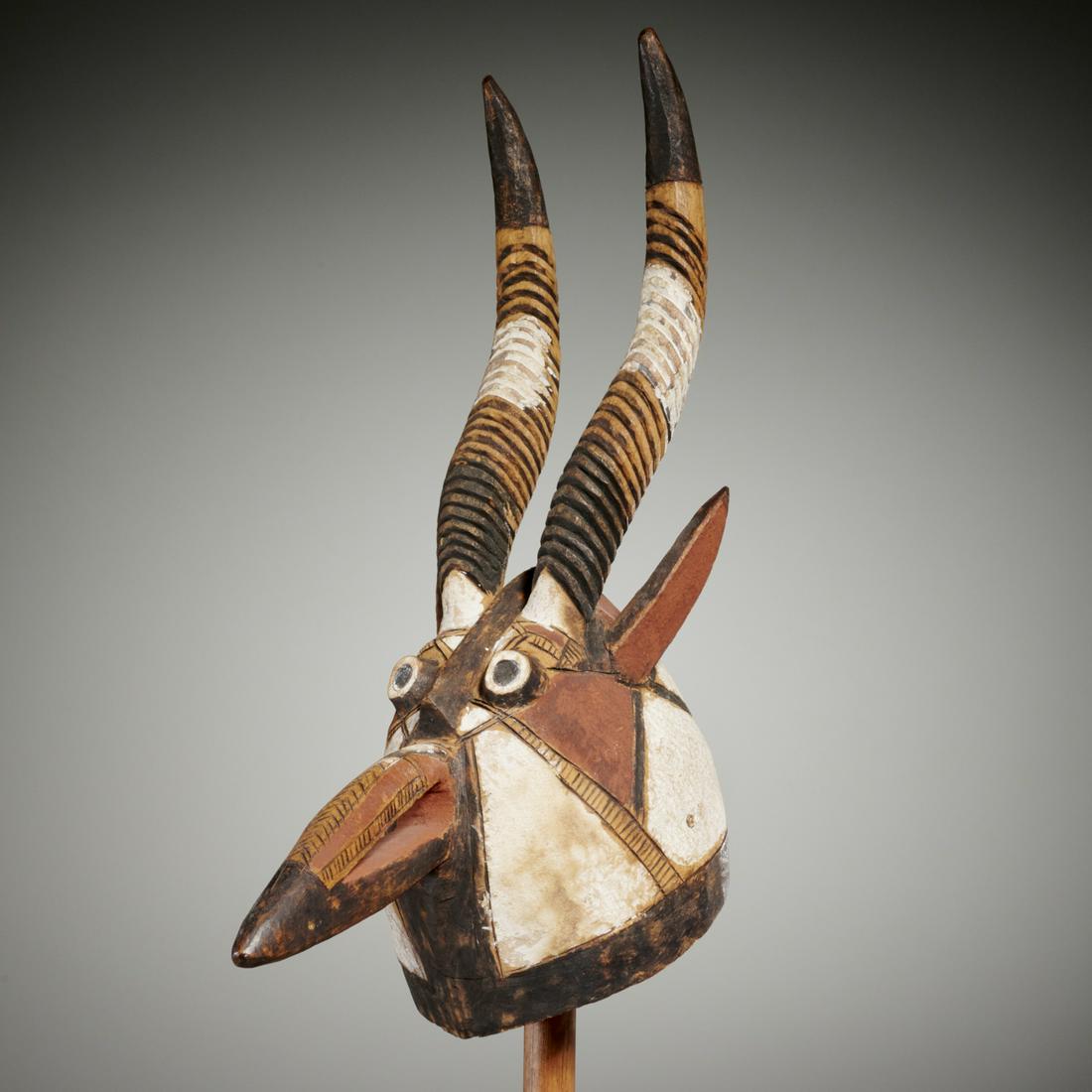 Mossi helmet mask, ex-Sotheby's, ex-museum (1 of 10)