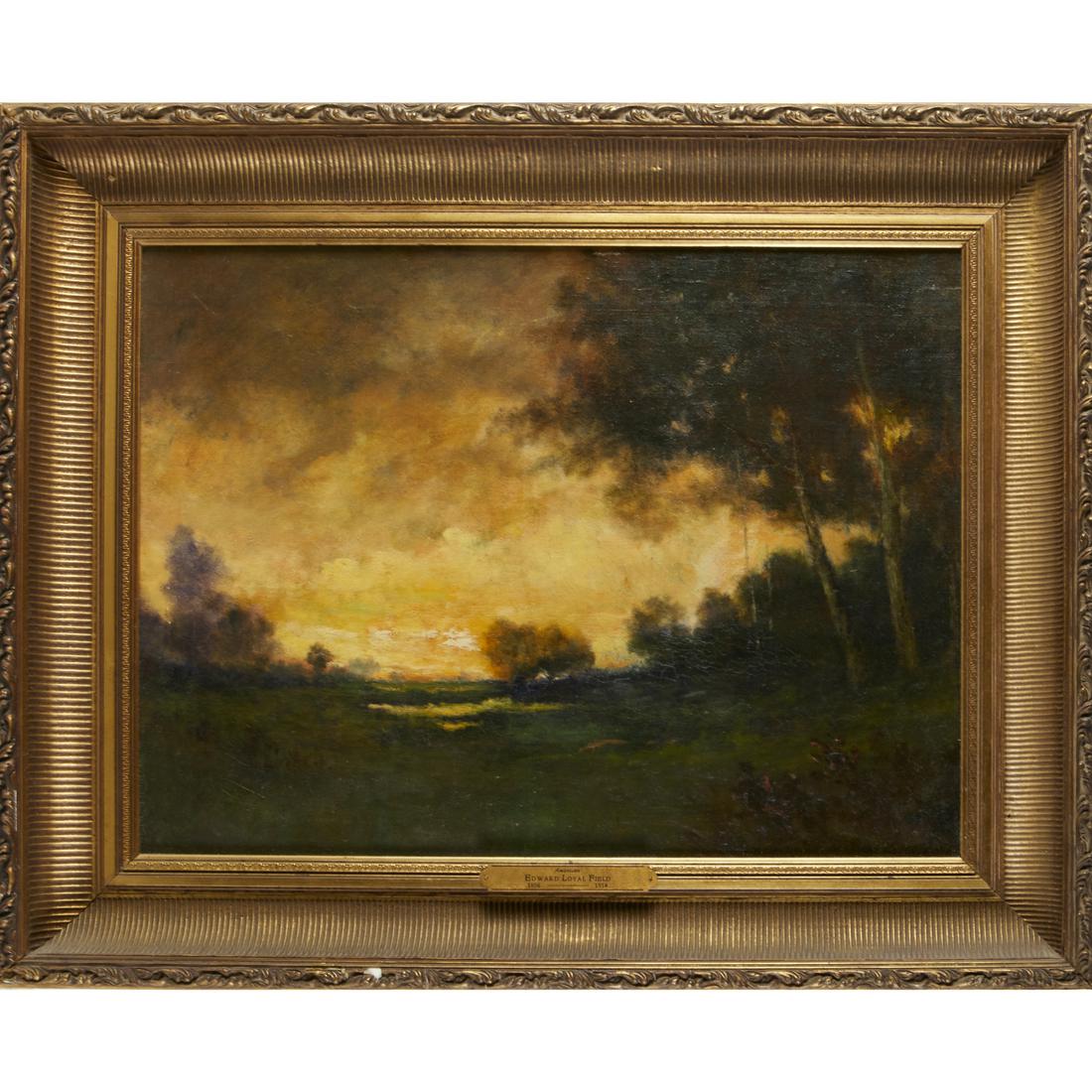 Edward Loyal Field, oil on canvas (1 of 5)