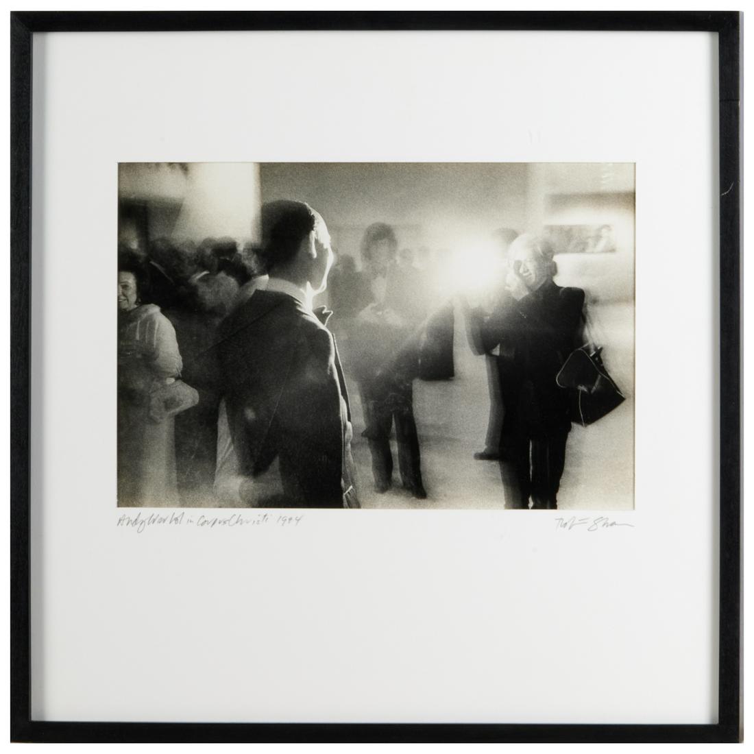 Robert Shaw, Andy Warhol photograph, 1974 (1 of 6)