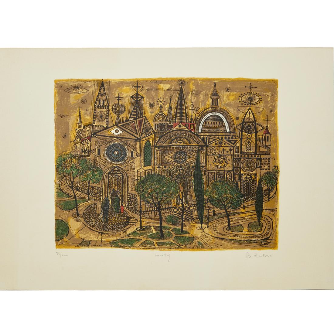 Bruce Zupan, signed lithograph (1 of 10)