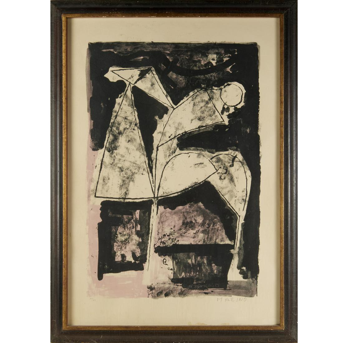 Marino Marini, signed lithograph, 1965 (1 of 6)