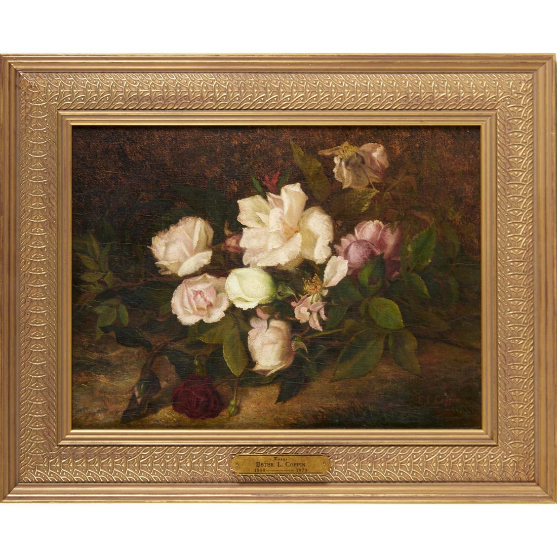 Esther Lawton Coffin, oil on canvas (1 of 5)