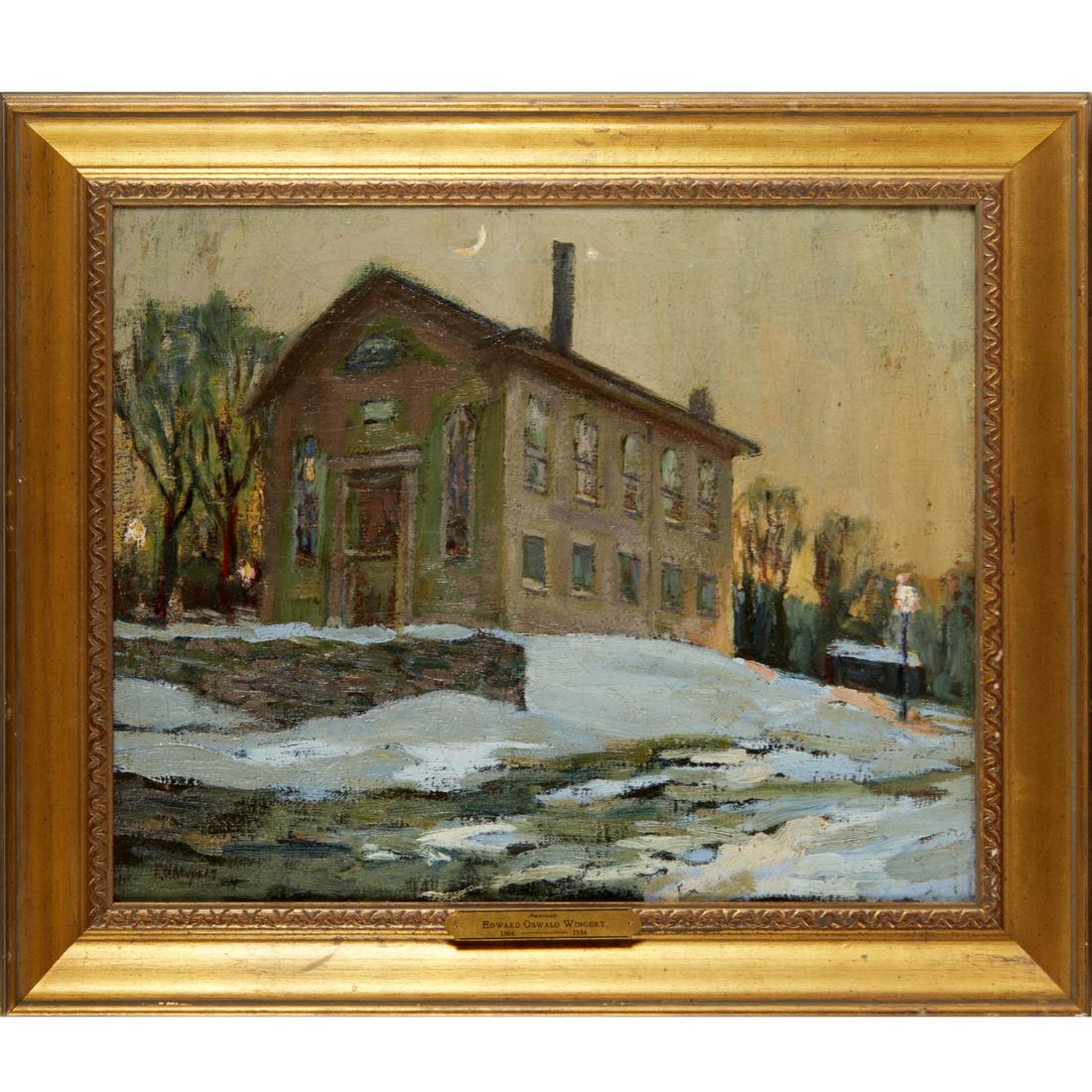 Edward Oswald Wingert, oil on canvas (1 of 7)