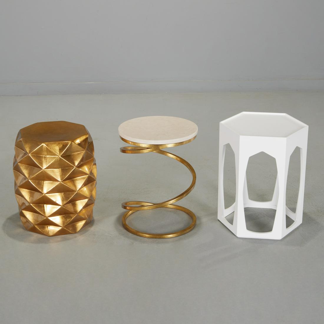 Group Contemporary Designer stands & stools (1 of 6)