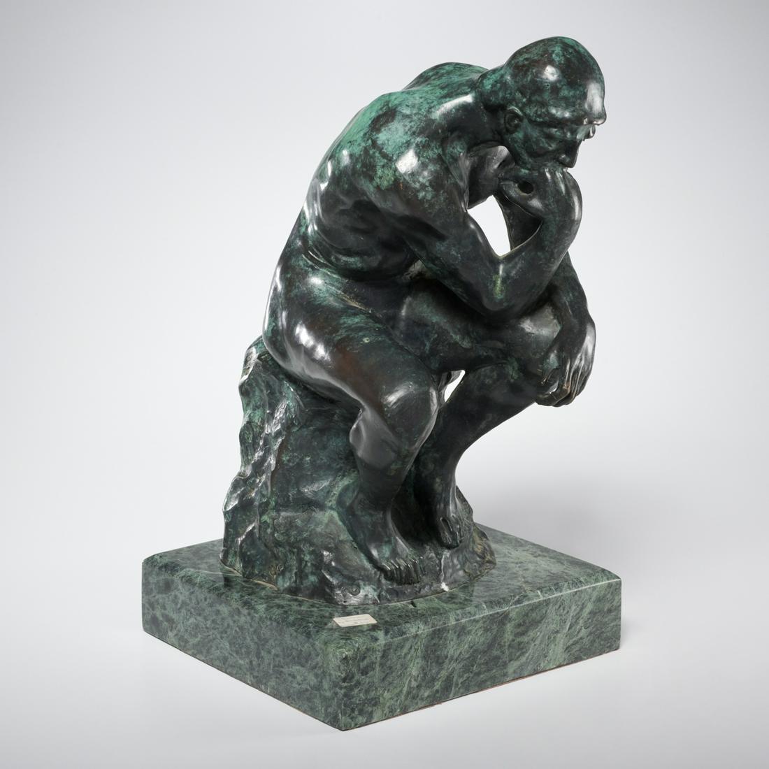 Rodin (after), The Thinker, large bronze (1 of 7)