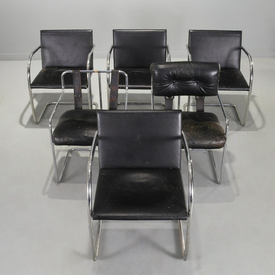 (4) Brno chairs and (2) Mariani chairs (1 of 8)