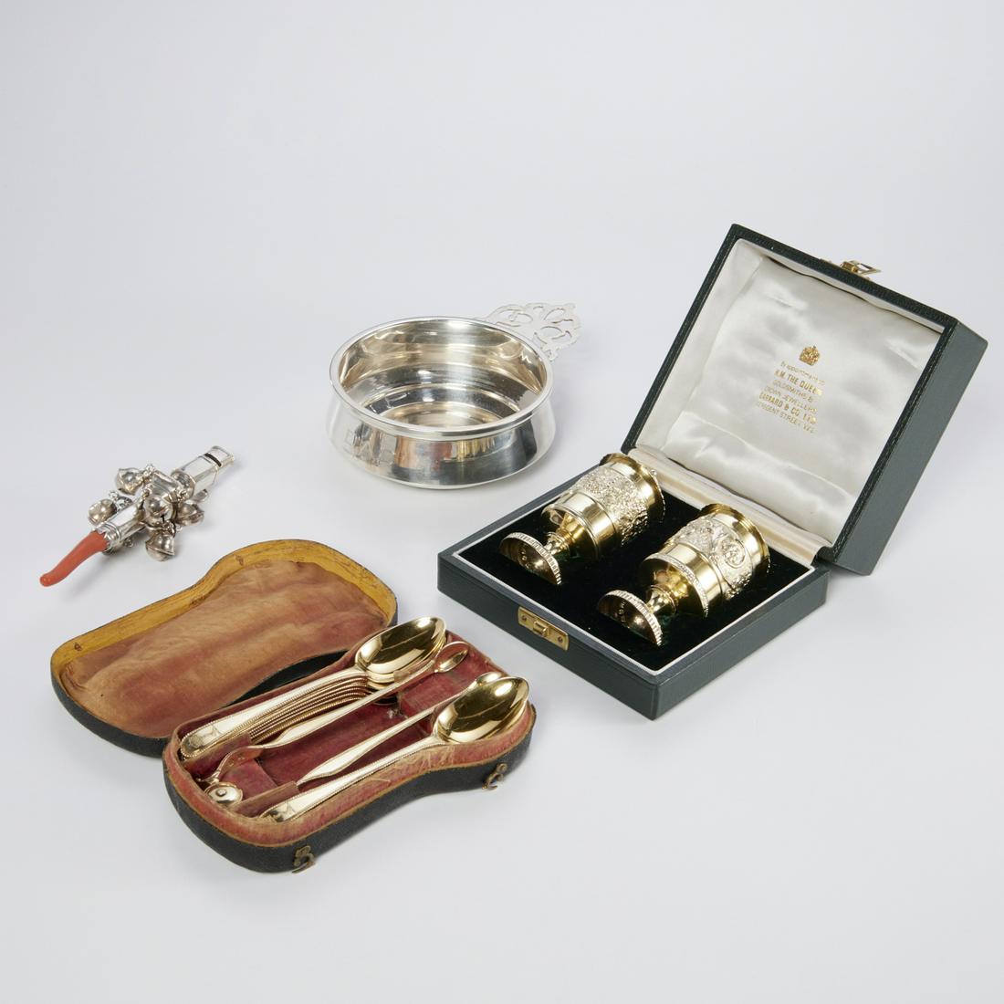 Group English and American silver objects (1 of 12)