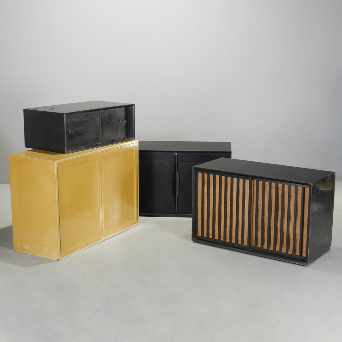 Harvey Probber (attrib), (4) assorted cabinets (1 of 8)