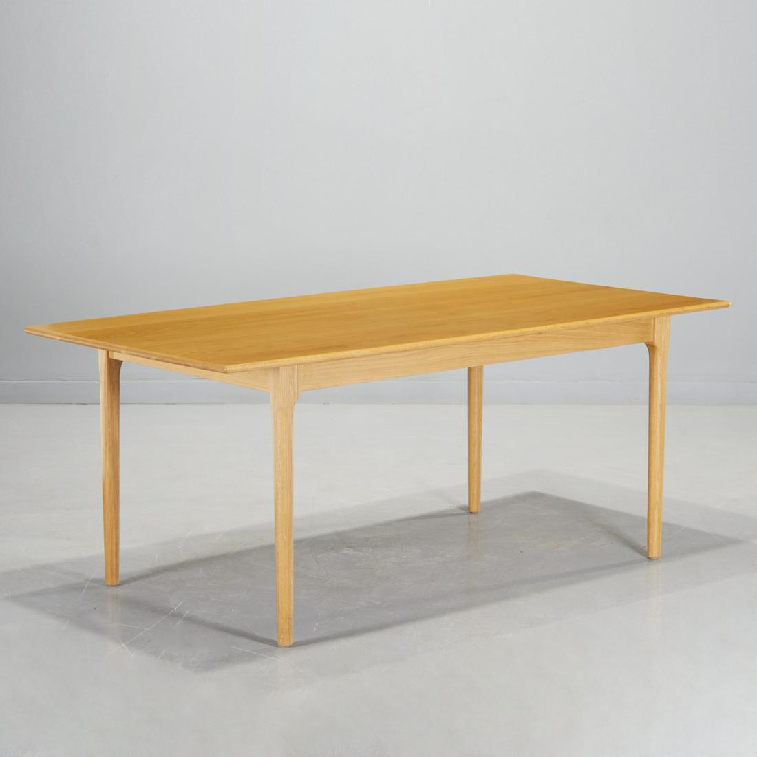 Charles Webb custom Modernist oak dining table (1 of 6)