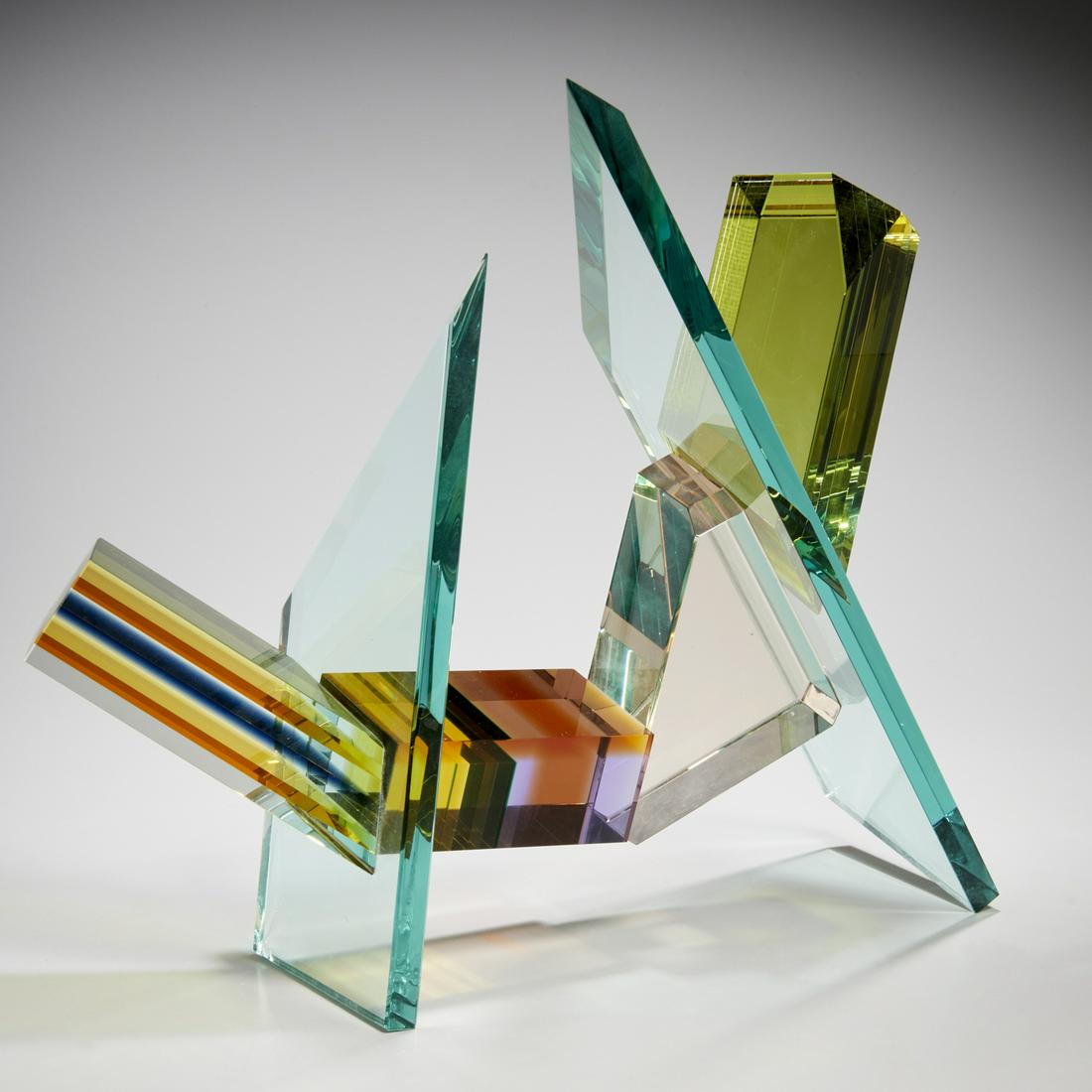 Michael Taylor, glass sculpture, 1989 (1 of 11)