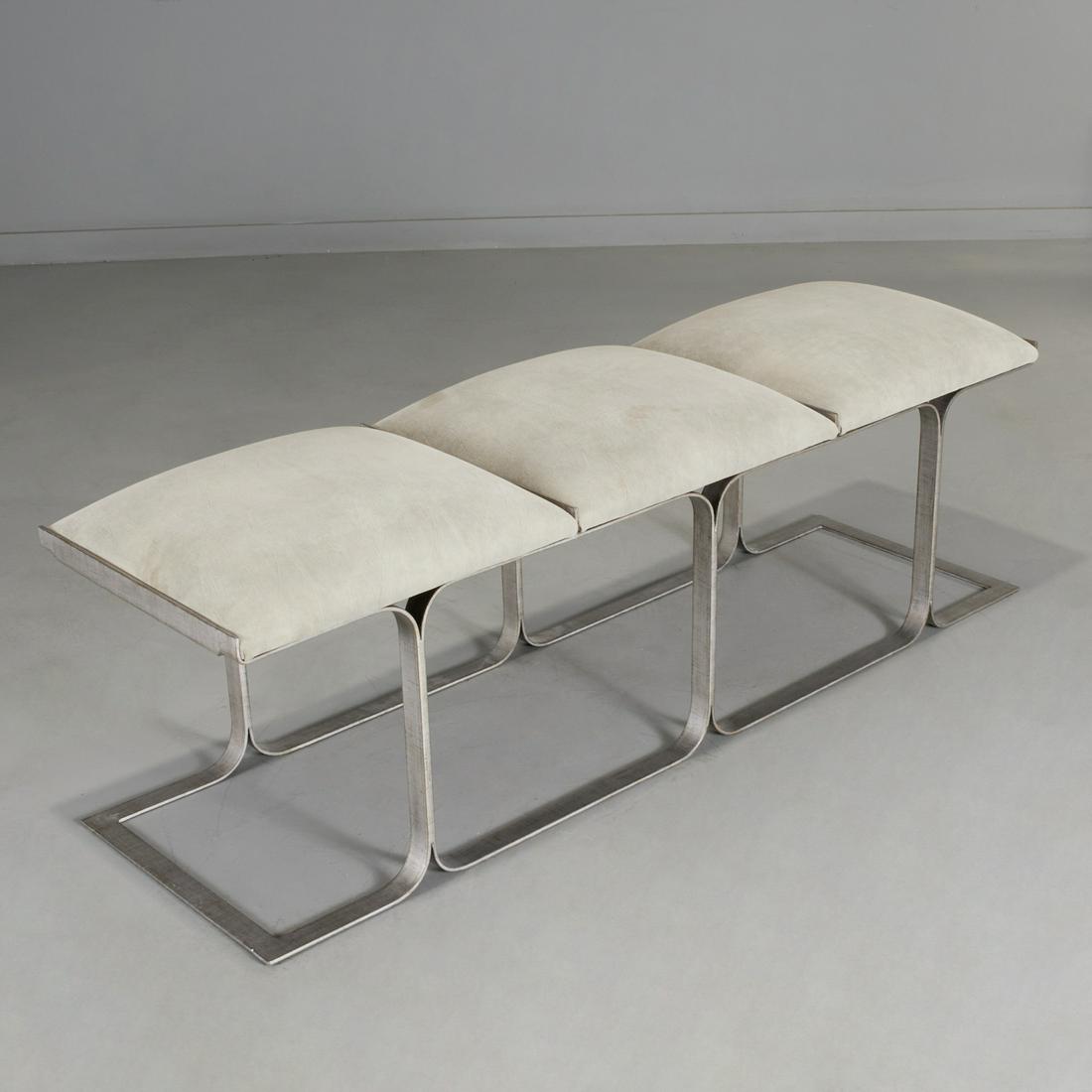 John Behringer for JG Furniture, 3-seat bench (1 of 6)