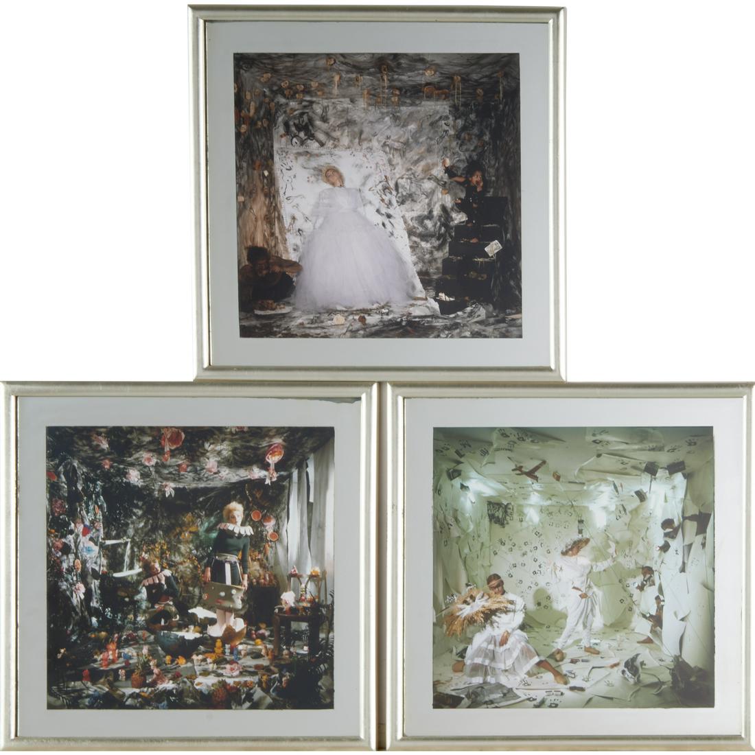 Sinje Dillenkofer, (3) Cibachrome prints, 1988 (1 of 6)